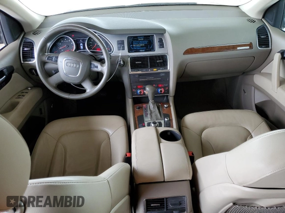 2010 Audi Q7 3.6L Premium Plus with VIN WA1LYAFE2AD002478, listed as a Copart auction lot 46897585 with 95,459 mi miles and Salvage Title. Bid and sale history available at carsss.com. Image 8.