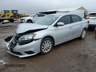 2017 Nissan Sentra S with VIN 3N1AB7AP8HY338639, listed as a Copart auction lot 53784335 with 121,369 mi miles and Salvage Title. Bid and sale history available at DreamBid. Image 1.