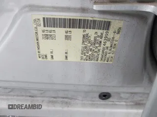 2014 Nissan Maxima SV z VIN 1N4AA5AP6EC463959, wystawiony jako IAAI lot #40179497 z przebiegiem 182 867 mil mil oraz . Historia ofert i sprzedaży dostępna na DreamBid. Obrazek 9.