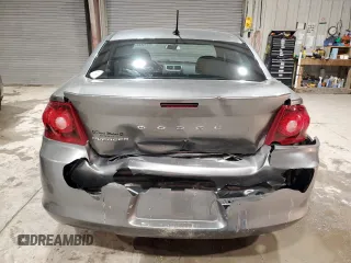 2013 Dodge Avenger with VIN 1C3CDZAB7DN653430, listed as a Copart auction lot 45714645 with 77,282 mi miles and Salvage Title. Bid and sale history available at DreamBid. Image 6.