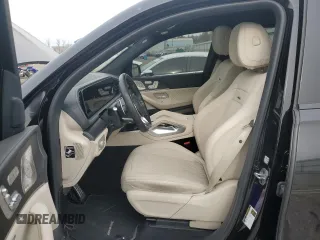 2021 Mercedes-Benz GLS with VIN 4JGFF8KE3MA463875, listed as a Copart auction lot 81672014 with 14,798 mi miles and Salvage Title. Bid and sale history available at carsss.com. Image 7.
