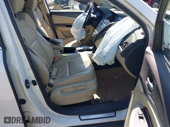 2017 Acura MDX with VIN 5FRYD4H33HB026679, listed as a IAAI auction lot 41894410 with 98,023 mi miles. Bid and sale history available at carsss.com. Image 5.