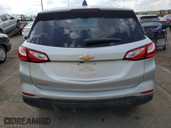 2019 Chevrolet Equinox LS with VIN 3GNAXHEV7KS641359, listed as a Copart auction lot 54582525 with 124,401 mi miles and Clean Title. Bid and sale history available at carsss.com. Image 6.