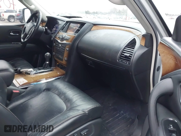 2011 Infiniti QX56 7-passenger with VIN JN8AZ2NF9B9501104, listed as a IAAI auction lot 40966019 with 167,227 mi miles and . Bid and sale history available at DreamBid. Image 5.