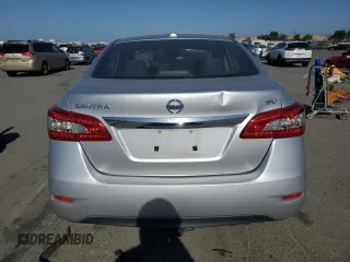 2015 Nissan Sentra SV with VIN 3N1AB7AP1FY249606, listed as a Copart auction lot 55861795 with 126,502 mi miles and Salvage Title. Bid and sale history available at DreamBid. Image 6.