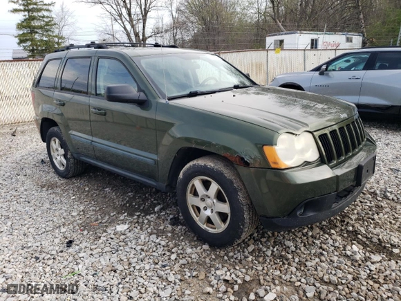 2009 Jeep Grand Cherokee Laredo with VIN 1J8GR48K59C504128, listed as a Copart auction lot 52807835 with 182,053 mi miles and Clean Title. Bid and sale history available at carsss.com. Image 4.