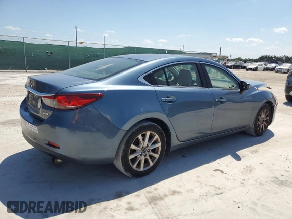 2016 Mazda 6 i Sport with VIN JM1GJ1U55G1422728, listed as a Copart auction lot 53511425 with 95,444 mi miles and Salvage Title. Bid and sale history available at DreamBid. Image 3.