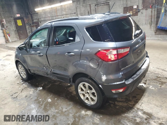 2020 Ford EcoSport SE z VIN MAJ3S2GE3LC352194, wystawiony jako Copart lot #83472914 z przebiegiem 27 283 mil mil oraz Nie do naprawy. Historia ofert i sprzedaży dostępna na DreamBid. Obrazek 2.