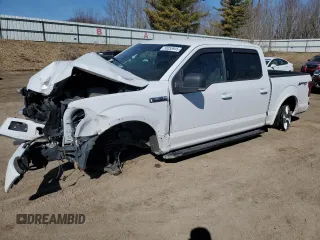 2018 Ford F-150 XL with VIN 1FTEW1EP7JFB42781, listed as a Copart auction lot 50055945 with 116,599 mi miles and Clean Title. Bid and sale history available at carsss.com. Image 1.