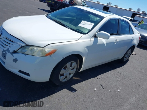 2007 Toyota Camry CE with VIN JTNBE46K473111827, listed as a IAAI auction lot 41872683 with 173,058 mi miles. Bid and sale history available at carsss.com. Image 12.