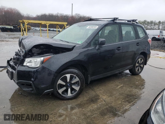 2017 Subaru Forester with VIN JF2SJABC0HH507059, listed as a Copart auction lot 50300205 with 110,620 mi miles and Salvage title. Bid and sale history available at DreamBid. Image 1.