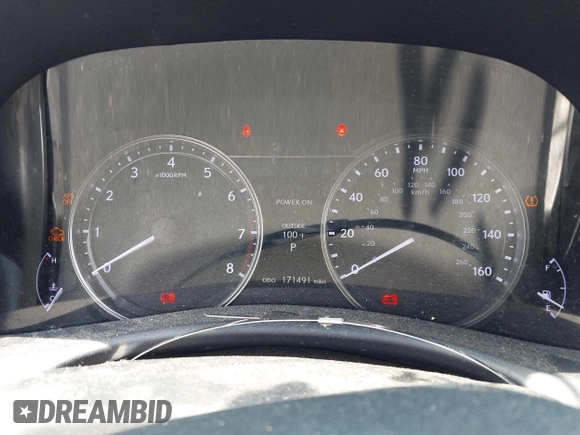 2013 Lexus GS 350 with VIN JTHBE1BL1D5012429, listed as a IAAI auction lot 42516092 with 171,491 mi miles and . Bid and sale history available at DreamBid. Image 7.