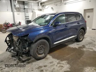 2019 Hyundai Santa Fe SEL with VIN 5NMS3CAD1KH127152, listed as a Copart auction lot 44304775 with 0 mi miles and Salvage Title. Bid and sale history available at carsss.com. Image 1.