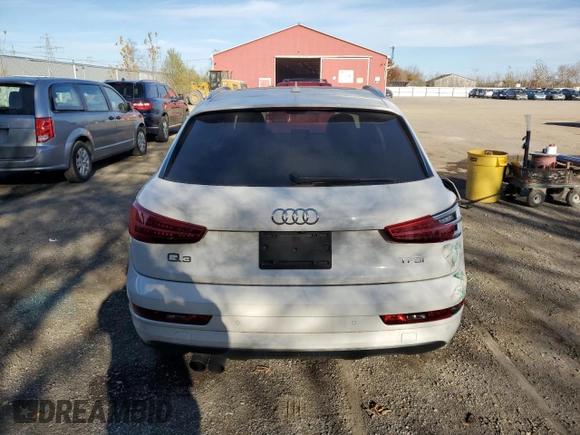 2017 Audi Q3 Premium Plus z VIN WA1HCCFS0HR008413, wystawiony jako Copart lot #78402944 z przebiegiem 131 527 mil mil oraz Szkoda całkowita • Salvage title. Historia ofert i sprzedaży dostępna na DreamBid. Obrazek 6.