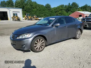2012 Lexus IS 250 with VIN JTHCF5C24C5059600, listed as a Copart auction lot 61491085 with 155,084 mi miles and Clean title. Bid and sale history available at DreamBid. Image 1.