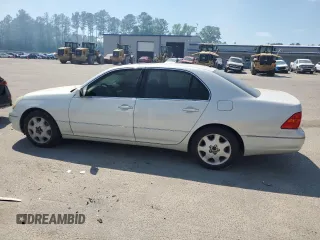2003 Lexus LS 430 with VIN JTHBN30F330092773, listed as a Copart auction lot 55436035 with 214,130 mi miles and Clean Title. Bid and sale history available at DreamBid. Image 2.
