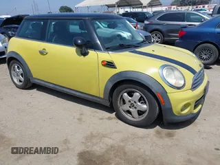 2011 MINI Hardtop with VIN WMWSU3C52BT093317, listed as a IAAI auction lot 42494943 with 153,601 mi miles and . Bid and sale history available at DreamBid. Image 1.