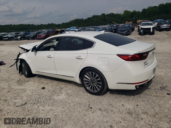2017 Kia Cadenza Premium z VIN KNALC4J16H5062792, wystawiony jako Copart lot #57722725 z przebiegiem 103 174 mil mil oraz Szkoda całkowita • Salvage title. Historia ofert i sprzedaży dostępna na DreamBid. Obrazek 2.