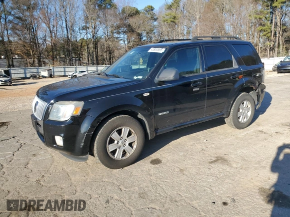 2008 Mercury Mariner with VIN 4M2CU81Z88KJ45620, listed as a Copart auction lot 45960965 with 201,112 mi miles and Salvage title. Bid and sale history available at DreamBid. Image 1.