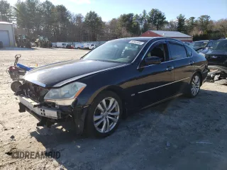 2008 Infiniti M with VIN JNKAY01F88M653680, listed as a Copart auction lot 50344485 with 224,522 mi miles and Clean Title. Bid and sale history available at carsss.com. Image 1.