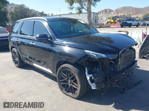 2020 Hyundai Palisade Limited z VIN KM8R54HE3LU094349, wystawiony jako IAAI lot #42266871 z przebiegiem 72 608 mil mil oraz . Historia ofert i sprzedaży dostępna na DreamBid. Obrazek 1.