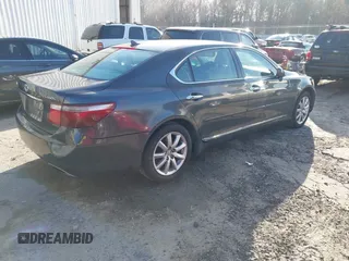 2008 Lexus LS LWB with VIN JTHGL46F885028568, listed as a IAAI auction lot 41615838 with 225,793 mi miles. Bid and sale history available at carsss.com. Image 4.