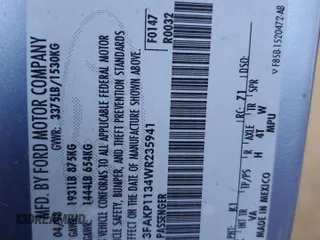1998 Ford Escort ZX2 Cool z VIN 3FAKP1134WR235941, wystawiony jako Copart lot #50360675 z przebiegiem 111 687 mil mil oraz Szkoda całkowita • Salvage title. Historia ofert i sprzedaży dostępna na DreamBid. Obrazek 12.