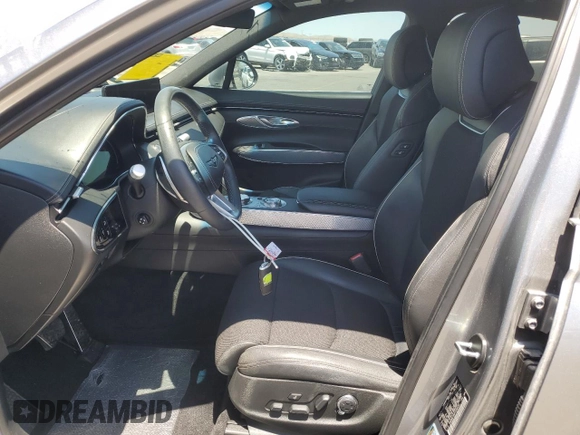 2023 Genesis GV70 2.5T with VIN KMUMADTB6PU096459, listed as a Copart auction lot 60824135 with 29,743 mi miles and Salvage title. Bid and sale history available at DreamBid. Image 7.