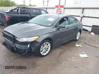 2019 Ford Fusion Hybrid SE with VIN 3FA6P0LU3KR108898, listed as a IAAI auction lot 41882847 with 159,076 mi miles. Bid and sale history available at carsss.com. Image 2.