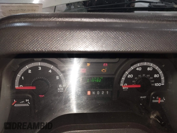 2011 Ford Econoline Cargo Commercial with VIN 1FTSS3EL8BDA24095, listed as a IAAI auction lot 42349095 with 219,482 mi miles and . Bid and sale history available at DreamBid. Image 7.
