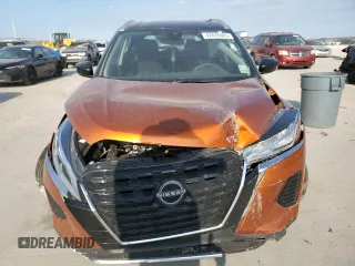 2024 Nissan Kicks SV with VIN 3N1CP5CV7RL561747, listed as a Copart auction lot 42876005 with 10,423 mi miles and Salvage Title. Bid and sale history available at DreamBid. Image 5.