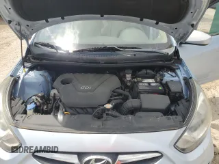 2012 Hyundai Accent GLS with VIN KMHCT4AEXCU037989, listed as a Copart auction lot 53439415 with 102,948 mi miles and Salvage Title. Bid and sale history available at carsss.com. Image 11.