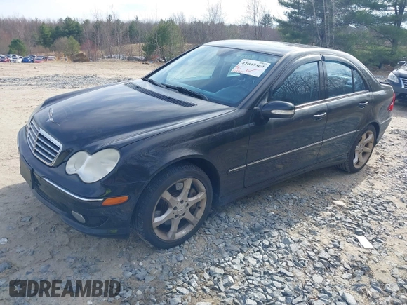 2007 Mercedes-Benz C 230 Sport with VIN WDBRF52H47A939760, listed as a IAAI auction lot 42047369 with 163,027 mi miles and . Bid and sale history available at DreamBid. Image 2.