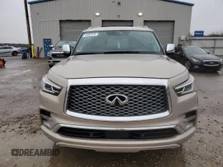 2021 Infiniti QX80 SENSORY with VIN JN8AZ2BE7M9268337, listed as a Copart auction lot 44951375 with 20,752 mi miles and Salvage Title. Bid and sale history available at carsss.com. Image 5.