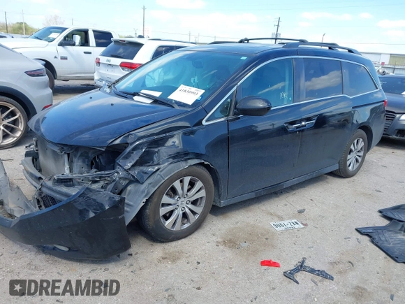 2016 Honda Odyssey EX-L with VIN 5FNRL5H63GB032344, listed as a IAAI auction lot 41830993 with 253,182 mi miles and . Bid and sale history available at DreamBid. Image 17.