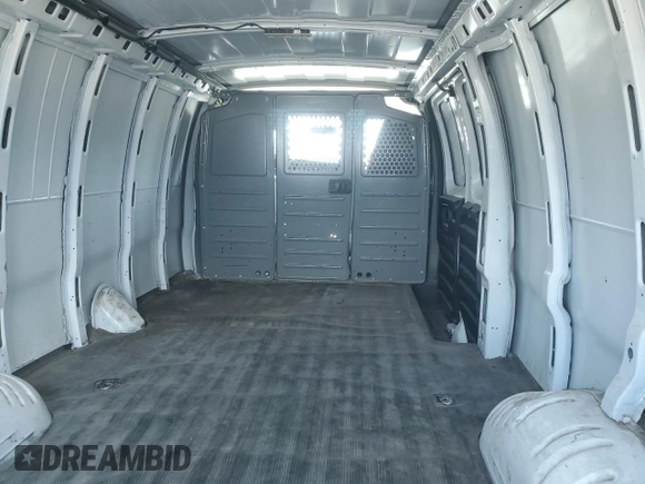 2017 Chevrolet Express Cargo Van with VIN 1GCZGHFG0H1179264, listed as a Copart auction lot 53999005 with 0 mi miles and Clean Title. Bid and sale history available at carsss.com. Image 10.