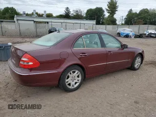 2003 Mercedes-Benz E-Class 3.2L with VIN WDBUF65J93A336750, listed as a Copart auction lot 73595164 with 0 mi miles and Salvage Title. Bid and sale history available at carsss.com. Image 3.
