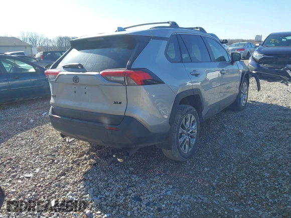 2024 Toyota RAV4 XLE Premium with VIN 2T3C1RFV9RW350060, listed as a IAAI auction lot 41846689 with 3,845 mi miles and . Bid and sale history available at DreamBid. Image 4.