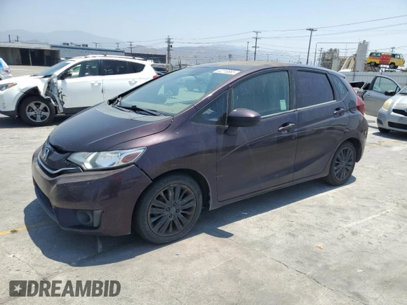 2015 Honda Fit EX-L with VIN 3HGGK5H86FM756083, listed as a Copart auction lot 62218885 with 218,786 mi miles and Clean title. Bid and sale history available at DreamBid. Image 1.