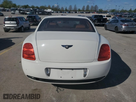 2008 Bentley Flying Spur with VIN SCBBR93W08C051630, listed as a Copart auction lot 52567205 with 29,612 mi miles and Salvage Title. Bid and sale history available at DreamBid. Image 6.