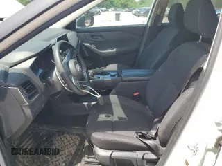 2024 Nissan Rogue S with VIN 5N1BT3AB5RC701934, listed as a Copart auction lot 61430615 with 21,609 mi miles and Salvage title. Bid and sale history available at DreamBid. Image 7.