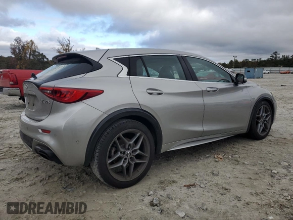 2017 Infiniti QX30 Premium with VIN SJKCH5CP0HA039279, listed as a Copart auction lot 79693364 with 93,816 mi miles and Salvage Title. Bid and sale history available at DreamBid. Image 3.
