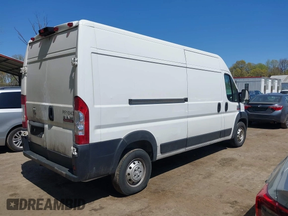 2020 Ram ProMaster Cargo with VIN 3C6TRVDG1LE101543, listed as a IAAI auction lot 42059089 with Not Provided miles and . Bid and sale history available at carsss.com. Image 4.