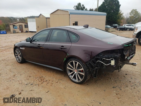2017 Jaguar XF S with VIN SAJBG4BV6HCY34273, listed as a Copart auction lot 78996604 with 66,620 mi miles and Salvage Title. Bid and sale history available at carsss.com. Image 2.