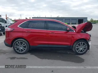 2021 Ford Edge Titanium z VIN 2FMPK4K91MBA16896, wystawiony jako IAAI lot #42334583 z przebiegiem 37 508 mil mil oraz . Historia ofert i sprzedaży dostępna na DreamBid. Obrazek 14.