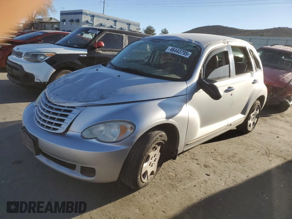 2008 Chrysler PT Cruiser with VIN 3A8FY48B58T119086, listed as a Copart auction lot 46443795 with 166,725 mi miles and Salvage Title. Bid and sale history available at carsss.com. Image 1.