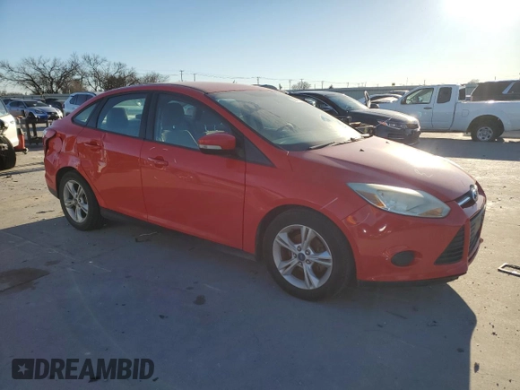 2014 Ford Focus SE with VIN 1FADP3F25EL425796, listed as a Copart auction lot 88913105 with 95,217 mi miles and Salvage Title. Bid and sale history available at carsss.com. Image 4.