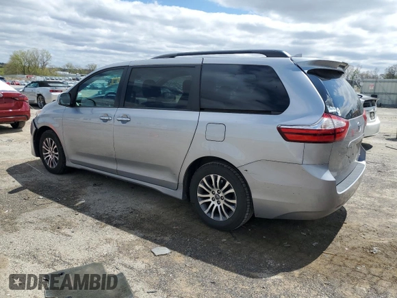 2018 Toyota Sienna XLE Auto Access Seat с VIN 5TDYZ3DC8JS925025, выставлен на аукционе Copart как лот 55523195 с пробегом 191 675 миль миль и Чистый • Clean title. История ставок и продаж доступна на DreamBid. Изображение 2.