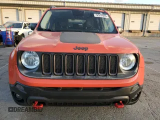 2016 Jeep Renegade Trailhawk with VIN ZACCJBCT9GPC70330, listed as a Copart auction lot 52934805 with 125,113 mi miles and Salvage title. Bid and sale history available at DreamBid. Image 5.