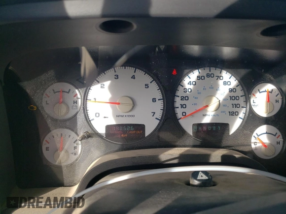 2003 Dodge 1500 with VIN 1D3HU18Z53J508034, listed as a Copart auction lot 84736694 with 198,526 mi miles and Salvage Title. Bid and sale history available at DreamBid. Image 9.